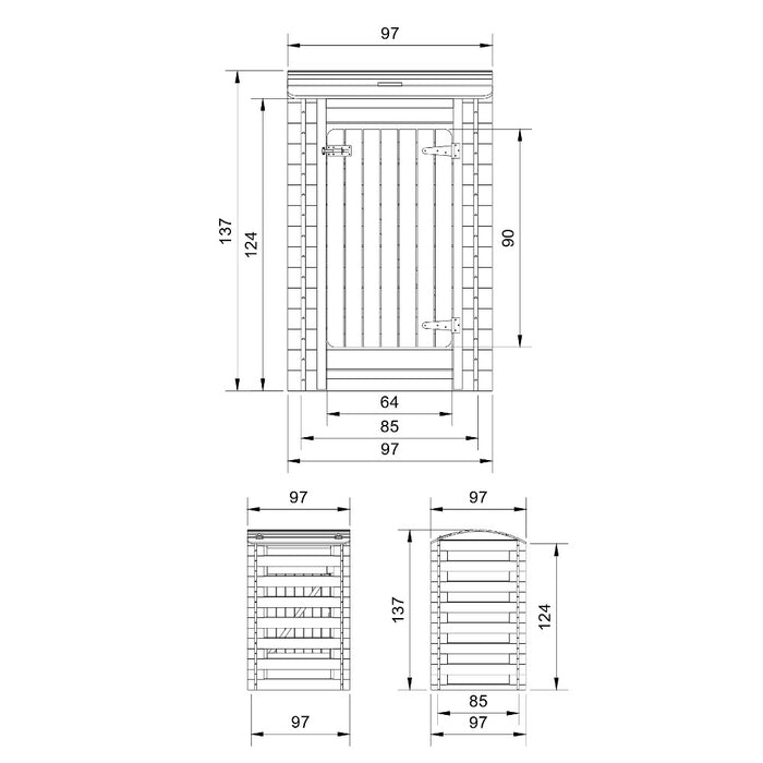 Contenitori TIMBELA M606-1