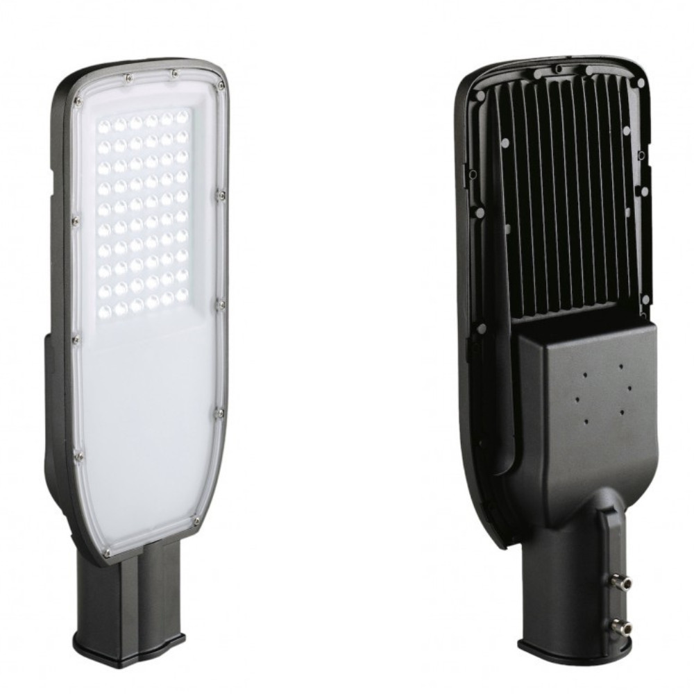 Armatura stradale led slim modello highway ip65 temperatura di luce 4000k watt 50 watt