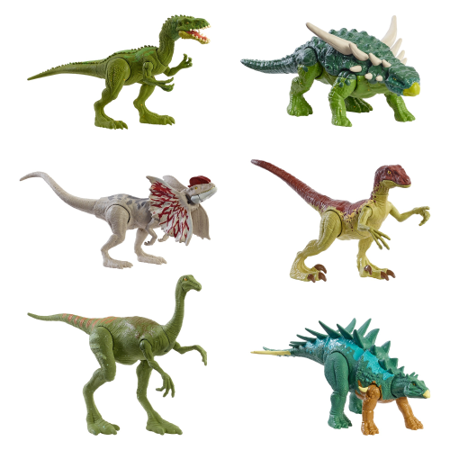 MATTEL JW DINO FORZA BRUTA MODELLO CASUALE 12 CM