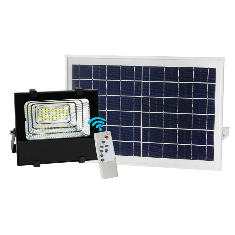 Floodlight ad energia solare 25w 1300lm 4000k ip65