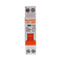 MeanWell MCB Interruttore Magnetotermico Automatico Curva B 1P+N 1M 6000A B10A AC 230V IP20 IEC60898-1