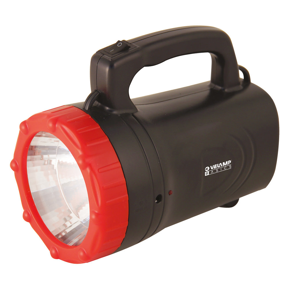 TORCIA RICARICABILE A LED 1 LED x 1W - lumen 90 VELAMP