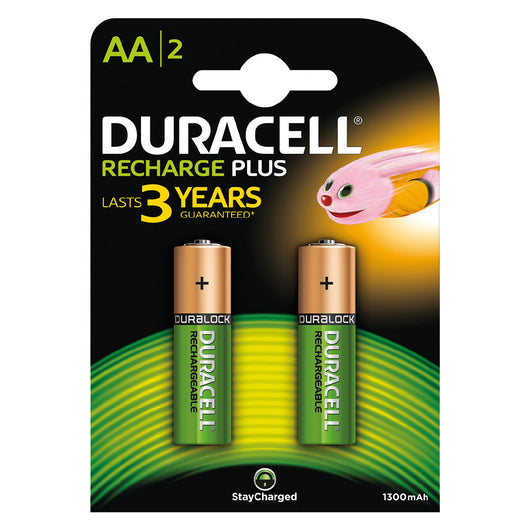 PILA STILO RICARICABILE Pz 2 - Recharge Plus 1300Mha DURACELL