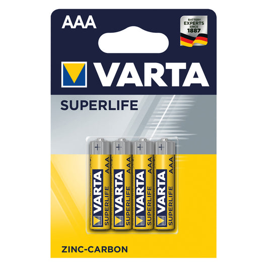 PILA MINISTILO SUPERLIFE 'RO3P' Pz 4 - 1,5 V - AAA VARTA 12 BL