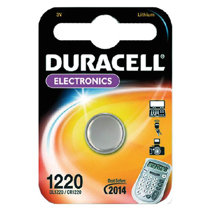 PILA A BOTTONE '1220' Pz 1- 3 V DURACELL 10 BL