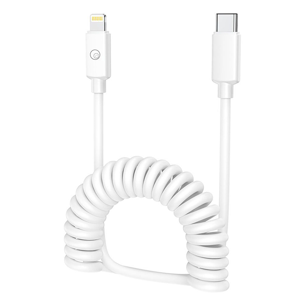 CAVETTO PER SMARTPHONE 'FLESSIBILE' USB tipo C / Lightning Apple -(20W) LOSTECH