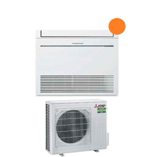 Climatizzatore Condizionatore Mitsubishi Electric Inverter Pavimento MFZ-KT50 18000 Btu Gas R-32 Wi-Fi Optional NOVITA'