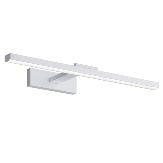 Applique Da Parete Moderno Bris Metallo Bianco Acrilico 1 Luce 12W