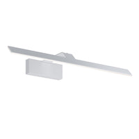 Applique Da Parete Moderno Decart Metallo Bianco Acrilico 1 Luce Led 12W