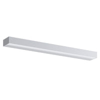 Applique Da Parete Moderno Orion Metallo Bianco Acrilico Luce Led 9W