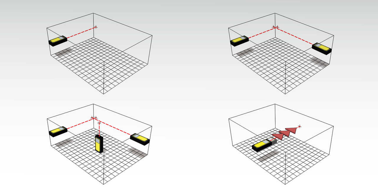 MISURATORE DI DISTANZA LASER LD 250 BT - STABILA 