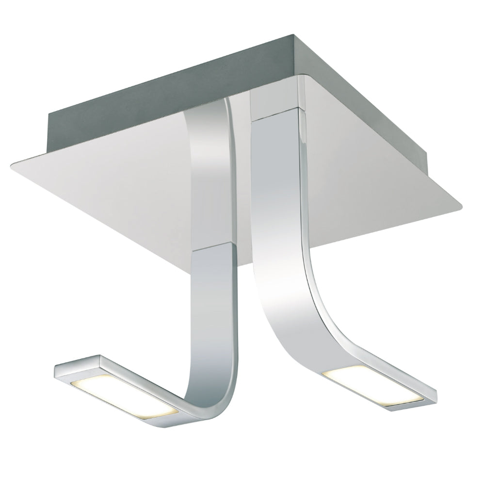 Lampada A Soffitto Moderna Addagio 2 Luci A Led Integrati 10W 4000K