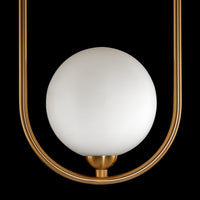 Lampada pendente Modern in Metallo Ring Ottone