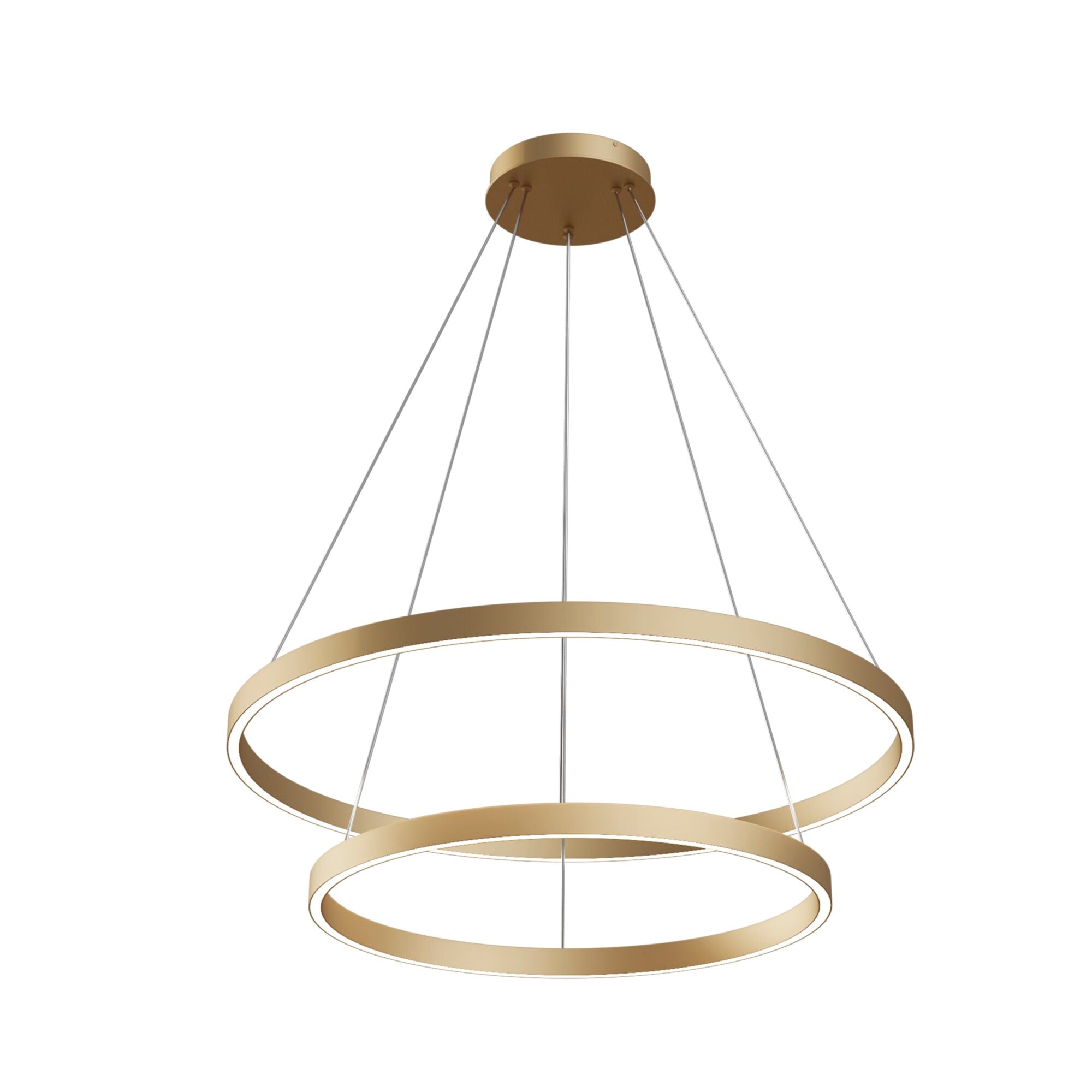 Lampada pendente Modern in Alluminio Rim Ottone