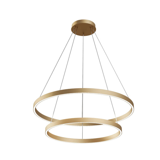 Lampada pendente Modern in Alluminio Rim Ottone