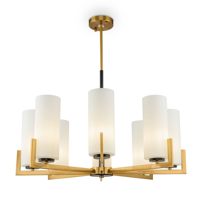 Lampadario Modern in Metallo Fortano Ottone