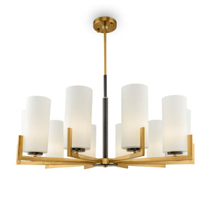 Lampadario Modern in Metallo Fortano Ottone