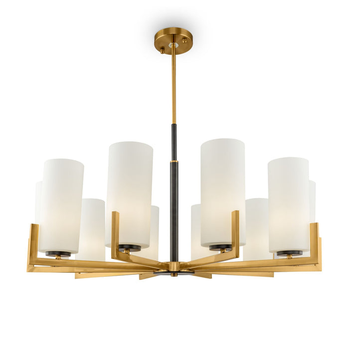 Lampadario Modern in Metallo Fortano Ottone