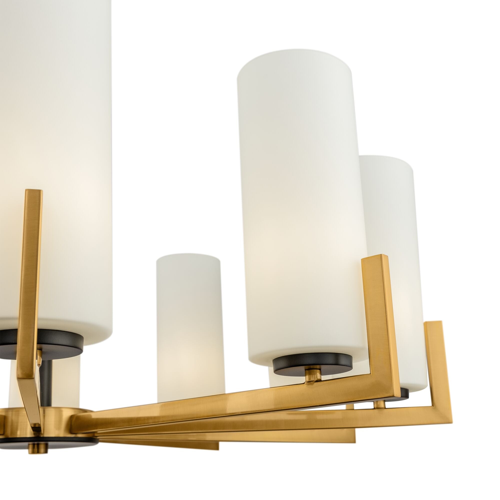 Lampadario Modern in Metallo Fortano Ottone