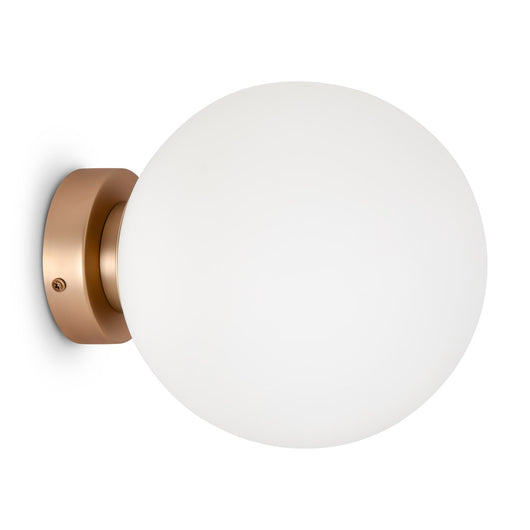 Applique Contemporanea Basic Form Grande In Metallo Colore Oro 1 Luce