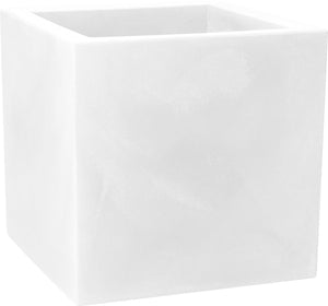 Vaso Modus Quadro Cm 40x40x40 - colore: bianco - R6340B