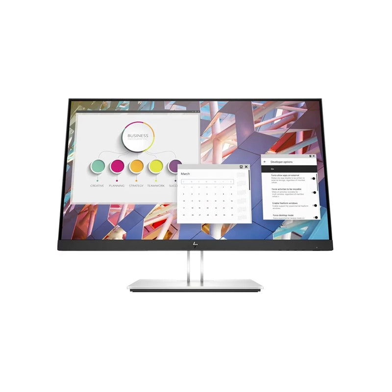 MONITOR LED 24"" HP E24mv - CON WEBCAM E AUDIO IPS FHD HDMI-DP-VGA-5USB-PIVOT 3Y ON SITE