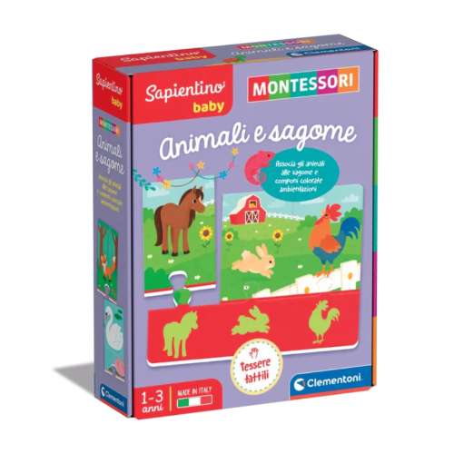 MONTESSORI BABY ANIMALI E SAGOME