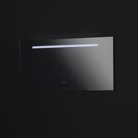 Specchio con Led EVANS in vetro e abs