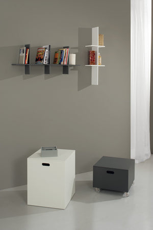 Mensola/Libreria SMALL 2 bianco