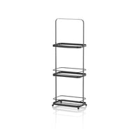 Scaffale organizer da terra WHEELS in metallo bianco