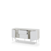 Buffet 2 ante/2 cassetti PONZA bianco