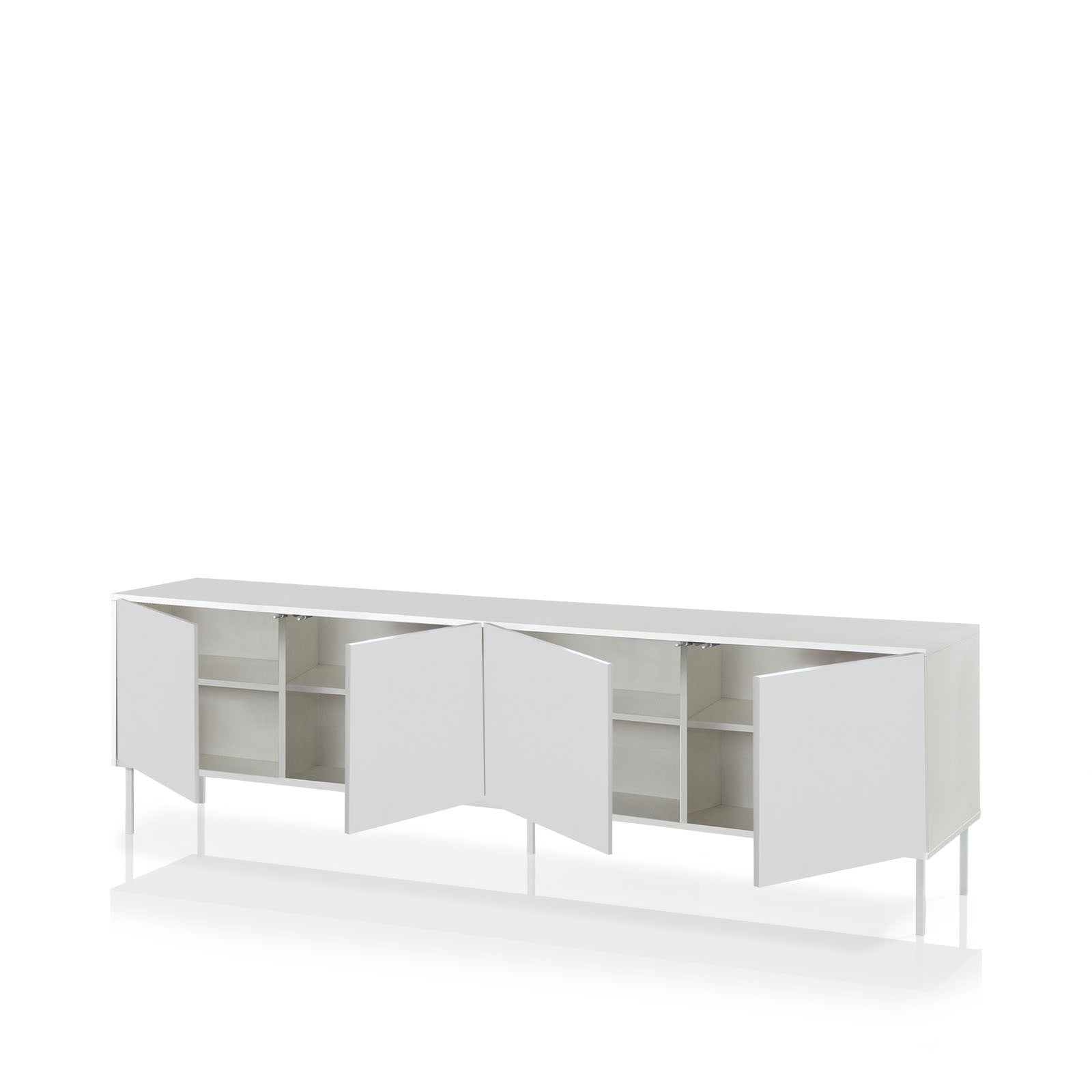 Buffet 4 ante PONZA-S bianco