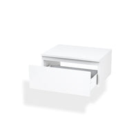 Base con top 1 cassetto ASTRA bianco opaco