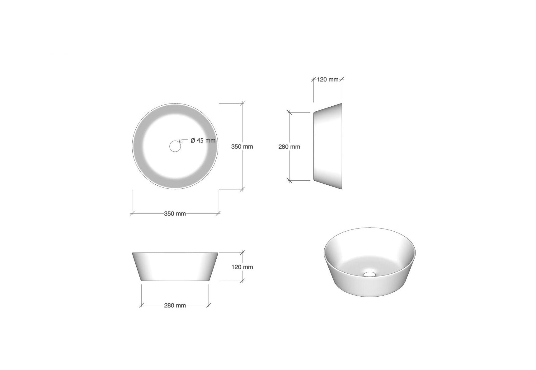 Composizione doppio lavabo 9 pezzi ASTRA avana_225x45x190