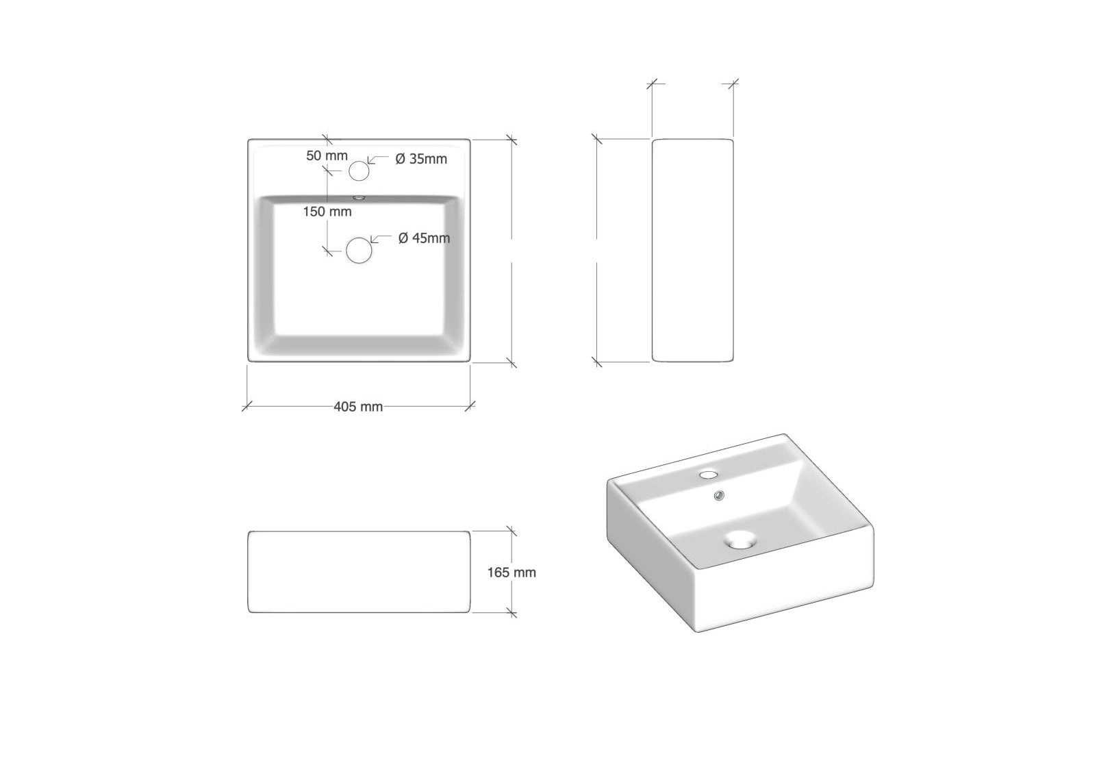 Mobile bagno composizione doppio lavabo 8 pezzi ASTRA colore bianco