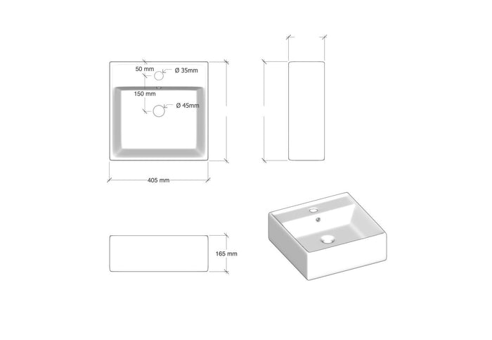 Mobile bagno composizione doppio lavabo 8 pezzi ASTRA colore bianco