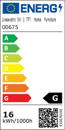 Composizione 8 pezzi ASTRA noce/bianco opaco