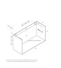 Mobile bagno composizione 6 pezzi L.140 P.46,5 H.190 cm AURORA colore bianco