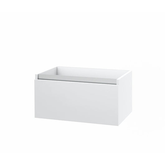 Composizione doppio lavabo 6 pezzi AURORA bianco