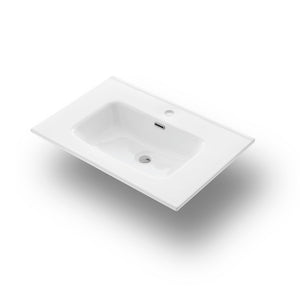 Mobile bagno composizione 4 pezzi L.71 P.46,5 H.190 cm IGEA colore rovere cenere