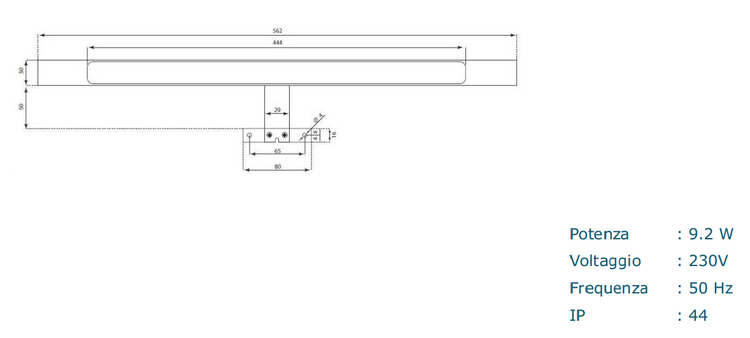 Composizione 4 pezzi IGEA rovere cenere_121x46,5x190