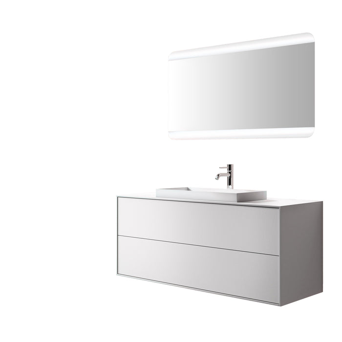 Mobile bagno composizione 3 pezzi IGEA colore bianco opaco