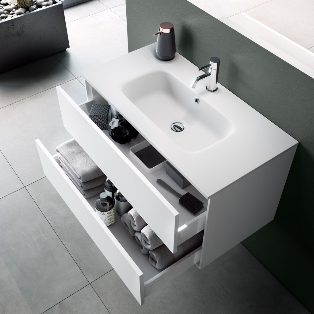 Mobile bagno composizione 3 pezzi IGEA colore rovere alaska