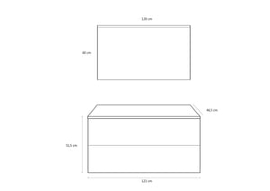 Composizione 3 pezzi PLUTONE bianco pietra