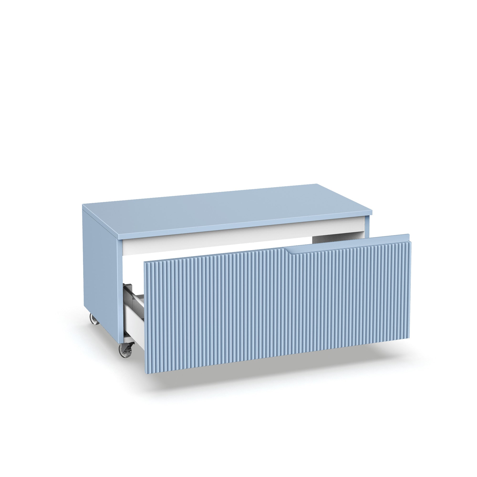 Cassettiera VENERE azzurro tiffany_90x45x42