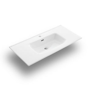 Mobile bagno composizione 4 pezzi L.101 P.46,5 H.190 cm VENERE colore bianco opaco