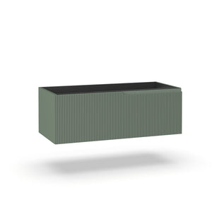 Base portalavabo 1 cestone VENERE verde salvia_100x45x35