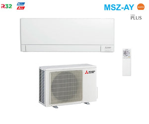 Climatizzatore Condizionatore Mitsubishi Electric Inverter Linea Plus serie MSZ-AY / AP 12000 Btu MSZ-AY35VGKP + MUZ-AP35VG R-32 Wi-Fi Integrato