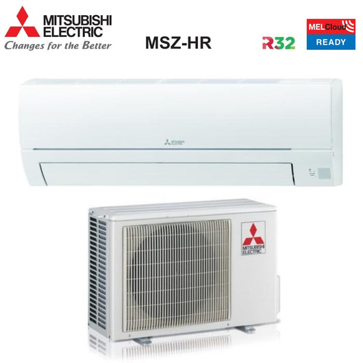 Climatizzatore Condizionatore Mitsubishi Electric Inverter serie SMART MSZ-HR 24000 Btu MSZ-HR71VF R-32 Wi-Fi Optional Classe A++/A+