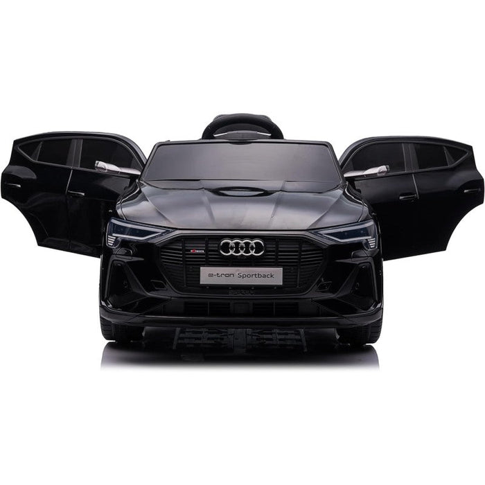 Macchina Elettrica per Bambini Licenza Audi e-Tron Sportback 12V Telecomando e Lettore Mp3 Nero